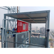 Monte-matériaux avec personnel accompagnant - capacité de charge 2000 kg - PT 2000_9