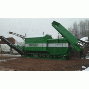 Cribleur trommel Zemmler MS 5200 - pour grandes constructions et chantiers - double trommel, tamis de 47 m²_9