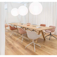 Bureau de direction moderne avec pieds en bois - Viga_9