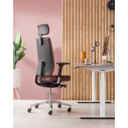 Fauteuil ergonomique de bureau design - écologique et durable - assise rembourrée confortable - INDEED_9
