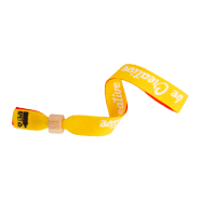 Bracelet festival personnalisé en polyester RPET - Fermoir bambou - Impression recto-verso_9