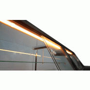 Vitrine réfrigérée de comptoir avec service-arrière 196,5 x 90,2 cm + 2 réserves réfrigérées_9