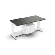 Table informatique à écran rabattable pour sécuriser l'équipement informatique - DATA_9