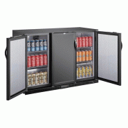 Arrière-bar trois portes pleines Série G 850mm 320L GE999 Polar_9