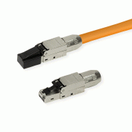 ROLINE Connecteur RJ-45 à confectionner Cat.6A (Classe EA), STP, argent_9