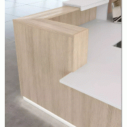 Banque d'accueil PMR largeur 4,24m option éclairage So Aragon_9