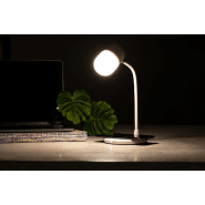 Lampe de bureau multifonctionnelle - LED 14 lampes - Chargeur sans fil et enceinte Bluetooth_9