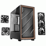 Antec flux boîtier pc midi tower gaming atx, noir_9