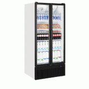 Vitrine réfrigérée FS - 2 ou 3 portes - Cadre aluminium noir - Froid ventilé - Référence FS890H_9