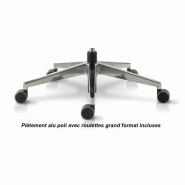 Fauteuil de Direction cuir KO1 avec têtière - Sokoa. - cuir noir_9