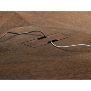 Bureau de direction METAR - bois et métal - formes ergonomiques - design haut de gamme_9