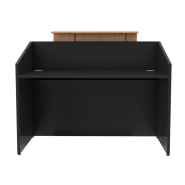 Banque d'accueil modulaire POGO - Design simple et élégant - Fabrication française - Configurations variées et PMR_9