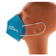 Sur-masque facial sur mesure - Lavable et réutilisable pour masques FFP2 et KN95 - Impression sublimation_9