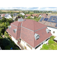 Tuiles en acier galbées classiques - Double structure brevetée anti-bruit - METROTILE® Thermolaqué XBOND ACOUSTIC_9