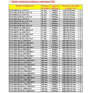 Indicateur numérique Géant, existe en plusieurs modèles standards - Capacité d'affichage de 9999 points - Série INTG_9