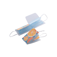 Étui pliable pour masque facial jetable - Impression quadri incluse - Couleur blanche - Minimum 250 pièces_9