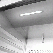 Armoire réfrigérée positive inox - 1 porte - série U 560L - Polar - UA050_9
