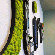 Logo ou Lettres Végétales - Logo, Blanc, 19 mm, Herbe synthétique pour l'intérieur et l'extérieur_9