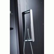 CABINE DOUCHE HAMMAM ARCHIPEL® PRO 95D BLACK (95X95CM) - 1 PLACE_9