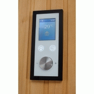 SAUNA D'ANGLE BOREAL® BALTIK 180 - 5 PLACES - 180X180X210 CM_9