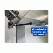 Vitrine réfrigérée traditionnelle VALOA - EINF 937, 937 mm largeur, LED, plexi coulissant, -1°C à +5°C_9
