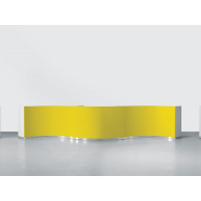 Banque d'accueil modulaire personnalisable - BENGENTILE avec options LED et PMR_9