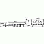 Moiroud TR3500 Remorque porte-engins 3,5T 3 essieux neuve MOIROUD_9