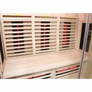 SAUNA INFRAROUGE BOREAL® SIGNATURE 160 À SPECTRE COMPLET - 160X120X205_9