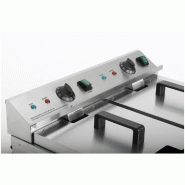 Friteuse à induction à poser - 2 cuves de 7,5 L - 3 kW - Buffalo - CT012_9
