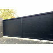 Portail coulissant standard plein - 3000 / 1480_9