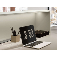 Banque d'accueil rétro-éclairée et design - Z1 - Modularité, options LED et finitions variées_9