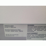 Système PCR Perkin Elmer 9600 Gene Amp_9