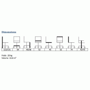 Fauteuil Directionnel avec accoudoirs  JOHN - Sitek - cuir noir_9