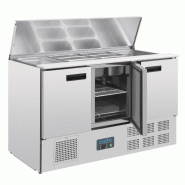 Comptoir à salade réfrigéré 368L Polar Série G 4 GN 1/1 G607 Polar_9