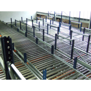 Rayonnage dynamique pour palettes idéale à l'aménagement de stock tampon, des zones d'expédition et de préparation de commandes_9