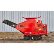 Mini concasseur avec largeur hors tout de 78 cm pour pour tout types de matériaux - 4000 RED RHINO Mini concasseur avec largeur hors tout de 78 cm pour pour tout types de matériaux - 4000 RED RHINO