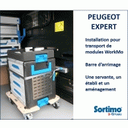Système d'organisation pour utilitaire Peugeot Expert