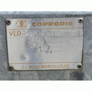 Coprodis P30R26 Remorque plateau rampe 2,6T_9