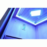 SAUNA INFRAROUGE BOREAL® SIGNATURE 130C D'ANGLE À SPECTRE COMPLET - 130X130X205_9