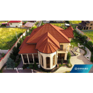 Tuile métallique modèle galbé double romane - Résistant aux charges de neige, de glace - GERARD® MILANO_9