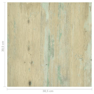 Vidaxl planches de plancher autoadhésives 20 pcs pvc 1,86 m² marron 330130_9