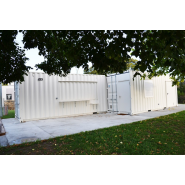 Kiosque / stand en container modulable - solutions sur mesure pour événements et points de vente - Eurobox_9