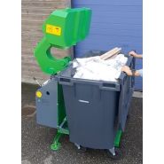 Compacteur et tasseur de bac BP660 à BP1100 LITRES pour réduction de volume de déchets jusqu'à 75 %  en EHPAD_9