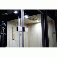 SAUNA DOUCHE HAMMAM BOREAL® SH180-D BLACK DROITE_9