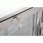 Arrière-bar trois portes pivotantes Série G inox 330L GL009 Polar_9