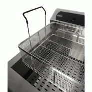 Friteuse posable électrique 25l - avec robinet de vidange 7518.0210 COMBISTEEL_9