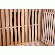 SAUNA COMBI BOREAL® ELÉGANCE 3 - 175X125 INFRAROUGE + VAPEUR_9