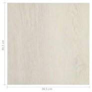 Vidaxl planches de plancher autoadhésives 20 pcs pvc 1,86 m² beige 330153_9