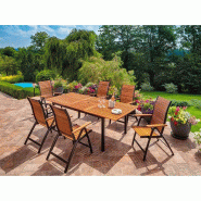 Table de jardin extensible flamingo bois d'eucalyptus – MTF – rectangulaire – 2nab2155_9