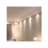 Downlight LED encastré - 7W - rond 45° - réf MNSOBR07 - blanc moderne, angle précis_9